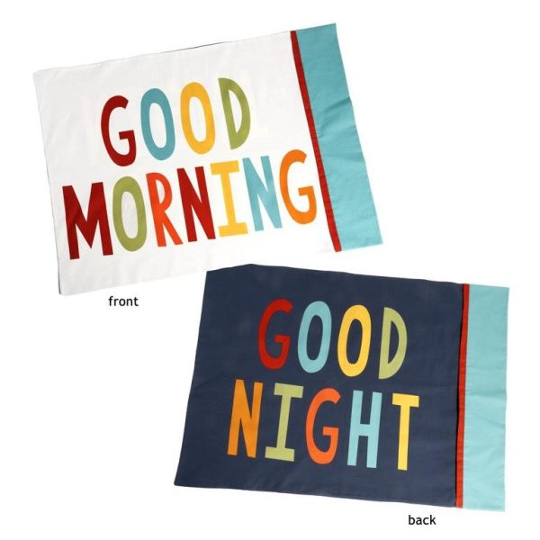 Good Morning/Good Night Pillow Case Panel 20935-11P
