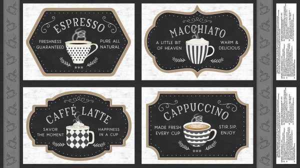 Coffee Life Placemat Panel 82667-192